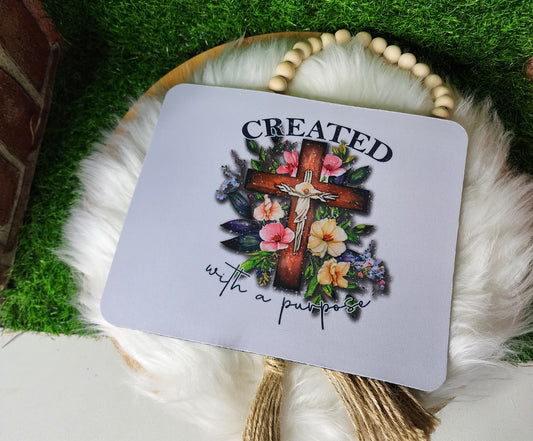 Created with a Purpose | Mouse Pad